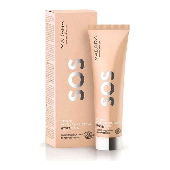 Mascarilla Facial Hidratante Mádara SOS Iluminador (60 ml)