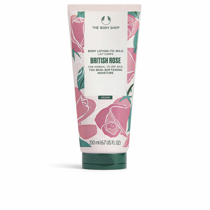 Loción Corporal The Body Shop BRITISH ROSE 200 ml