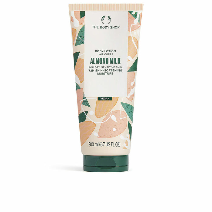 Loción Corporal Hidratante The Body Shop ALMOND MILK 200 ml Cremosa