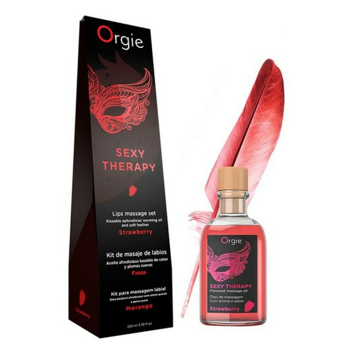 Set Erótico Sexy Theraphy Strawberry Orgie