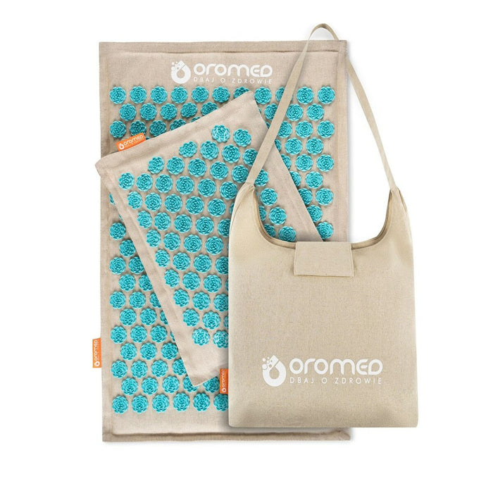 Esterilla de Acupresión Acolchada Oromed ORO-HEALTH SZARY Gris 43 x 67 cm