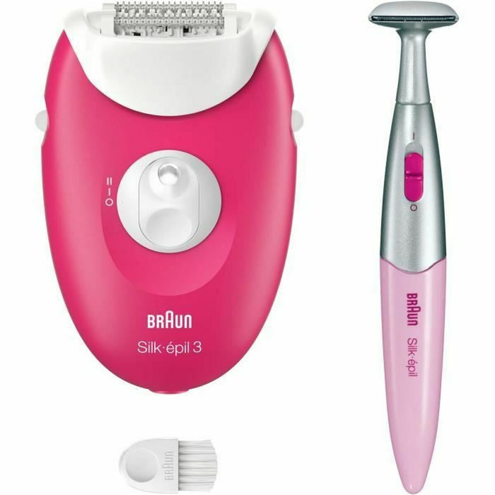 Depiladora Eléctrica Braun SE3-202 Fucsia