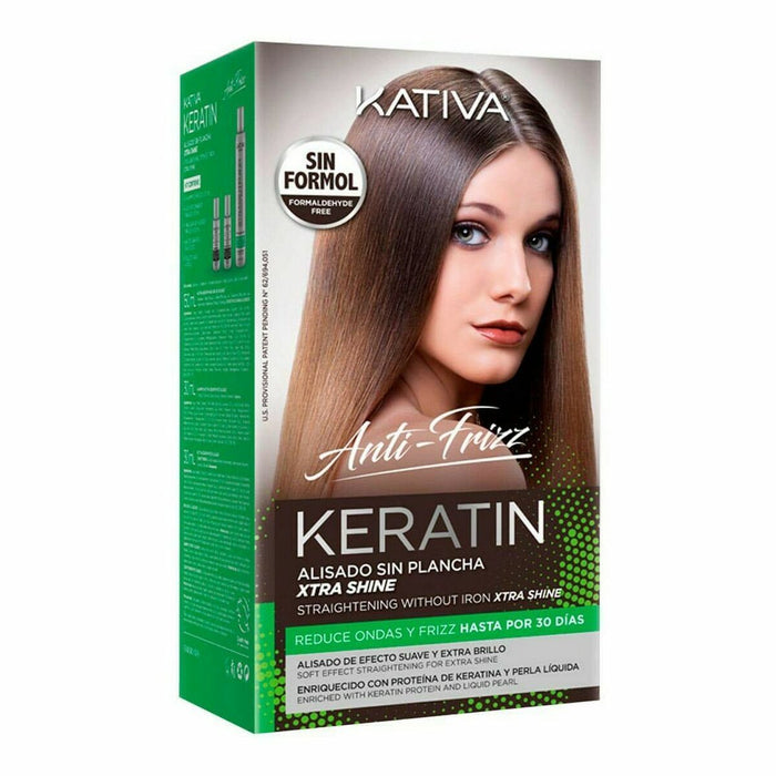 Set de Alisado Profesional Kativa Keratin Alisado