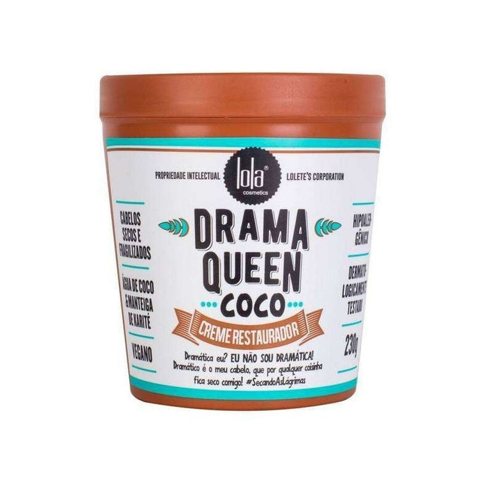 Mascarilla Capilar Lola Cosmetics Drama Queen Coco 230 g