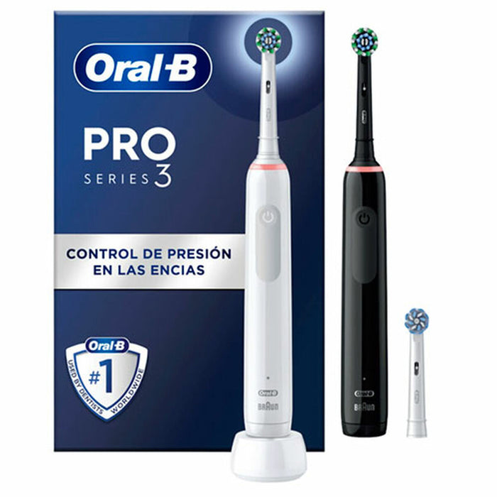 Cepillo de Dientes Eléctrico Oral-B PRO 3 3900N Blanco
