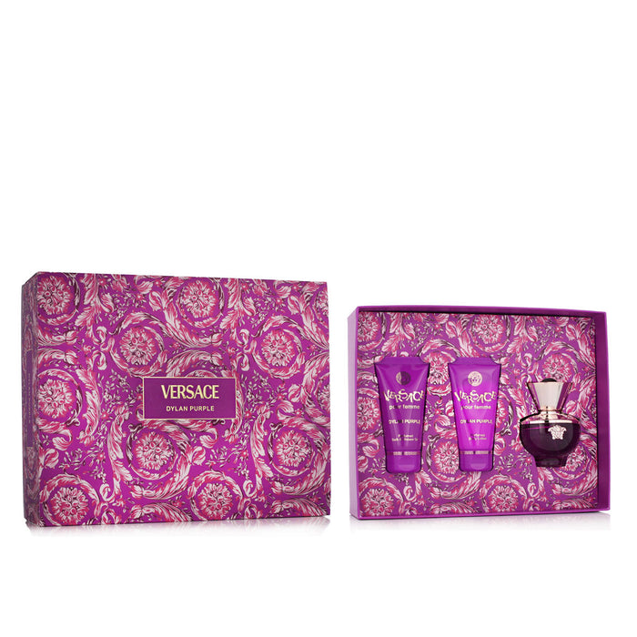 Set de Perfume Mujer Versace Dylan Purple 3 Piezas