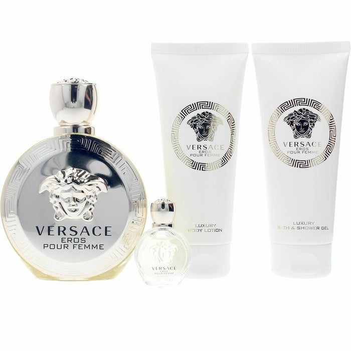 Set de Perfume Mujer Versace EROS POUR FEMME 3 Piezas