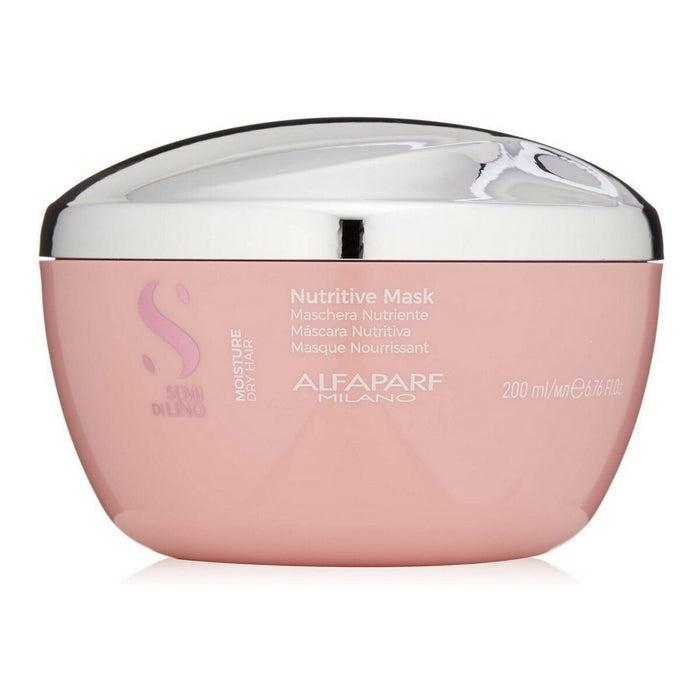 Hair Mask Semi di Lino Moisture Alfaparf Milano (200 ml)