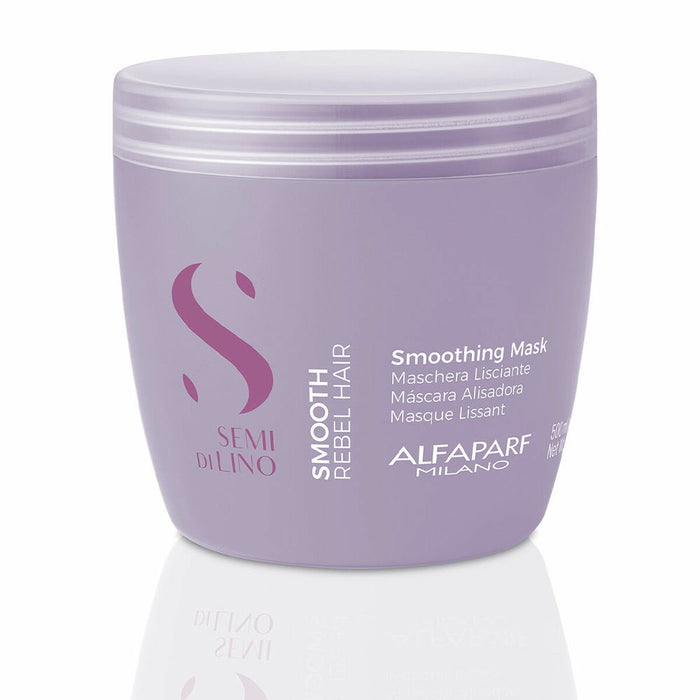 Mascarilla Hidratante Alfaparf Milano Semi Di Lino Smooth 500 ml