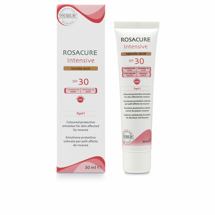 Crema Hidratante con Color Rosacure ROSACURE Spf 30 30 ml Marrón