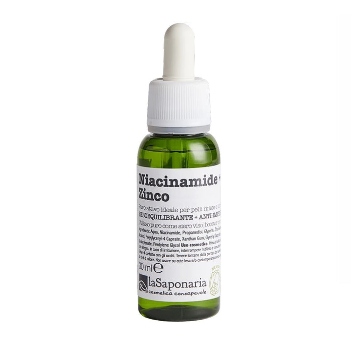 Facial Serum La Saponaria Niacinamida + Zinc 30 ml