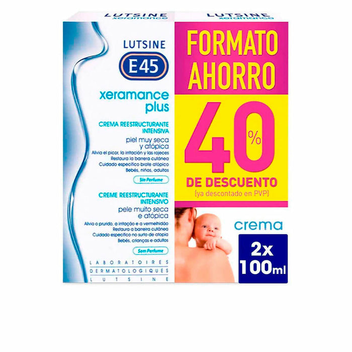 Crema Corporal Hidratante Lutsine XERAMANCE PLUS 100 ml 2 Unidades
