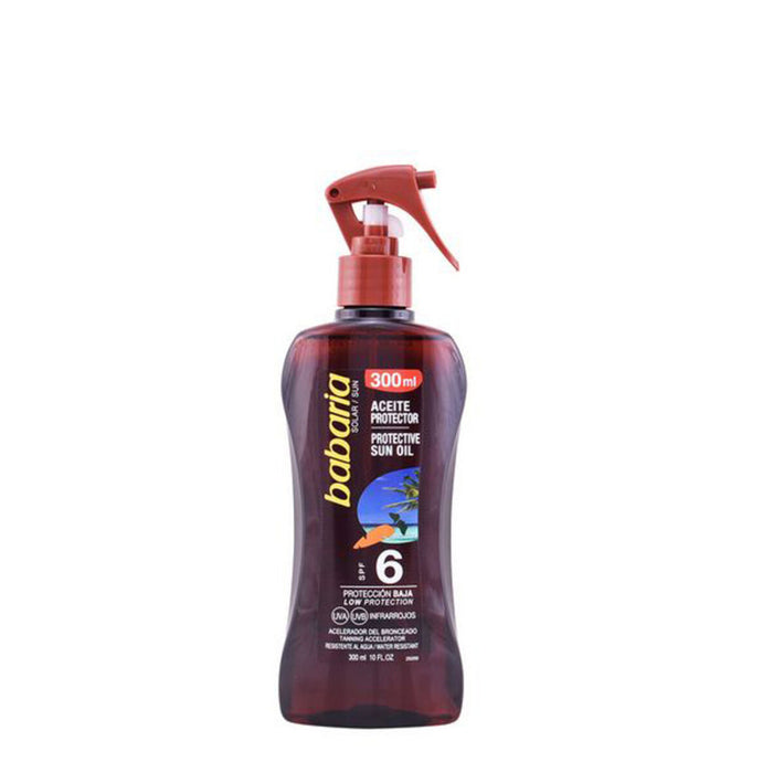 Aceite Bronceador Zanahoria Babaria SPF 6 300 ml