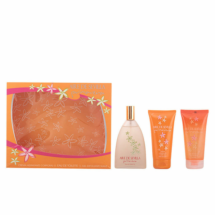 Set de Perfume Mujer Aire de Sevilla Primavera 3 Piezas