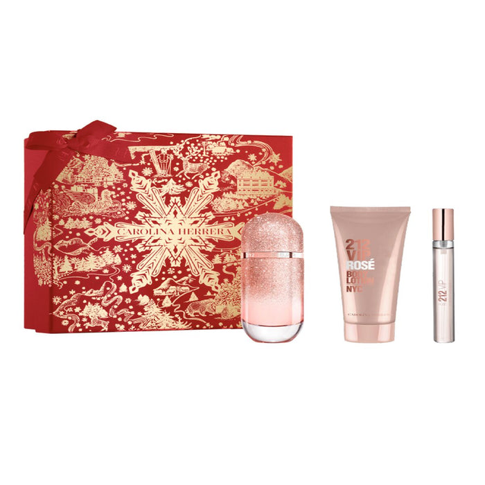 Women's Perfume Carolina Herrera 212 VIP EDP 3 Pieces
