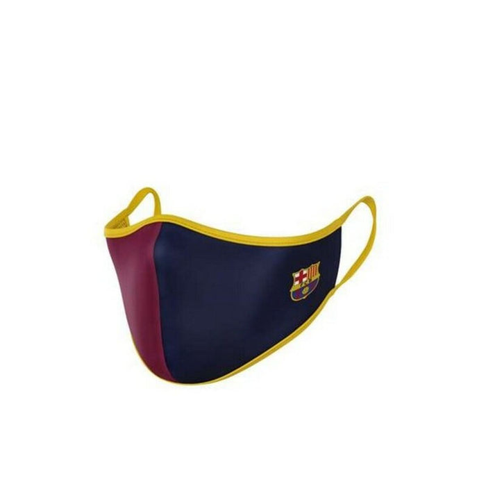 Mascarilla Higiénica de Tela Reutilizable Safta FC Barcelona Original Infantil