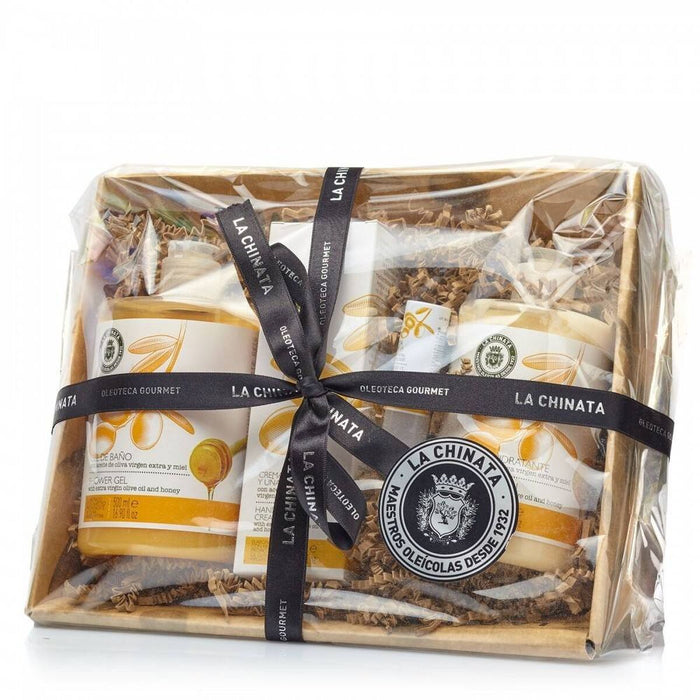 Cosmetic Set La Chinata Honey Cosmetic Basket 4 Pieces