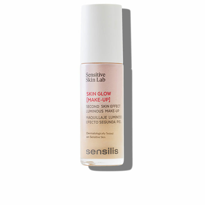 Base de Maquillaje Fluida Sensilis SKIN GLOW Nº 03-Sand 30 ml