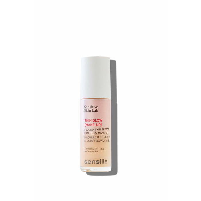 Base de Maquillaje Fluida Sensilis SKIN GLOW Nº 05 Pêche Dor 30 ml