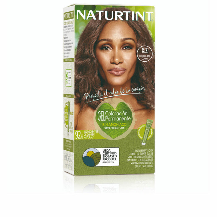 Tinte Permanente Naturtint NATURTINT COLORACIÓN nº 6.7-Chocolate claro 170 ml