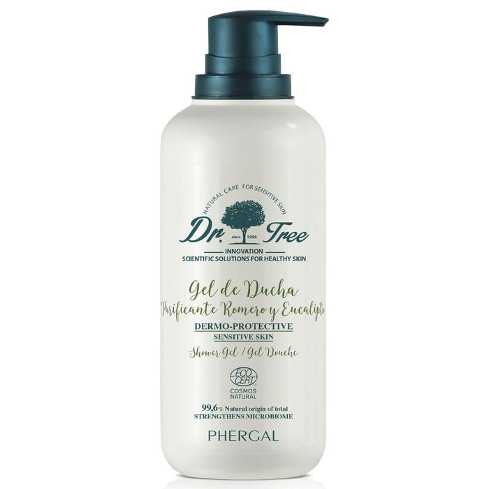 Gel de Ducha Dr. Tree   Piel Sensible Eucalipto Romero Purificante 500 ml