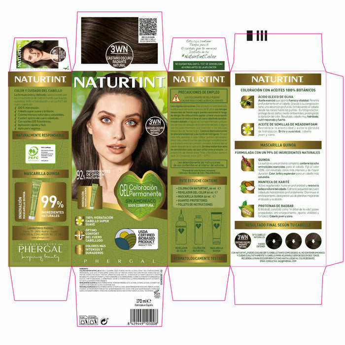 Hair Mask Naturtint NATURTINT COLORACIÓN 170 ml