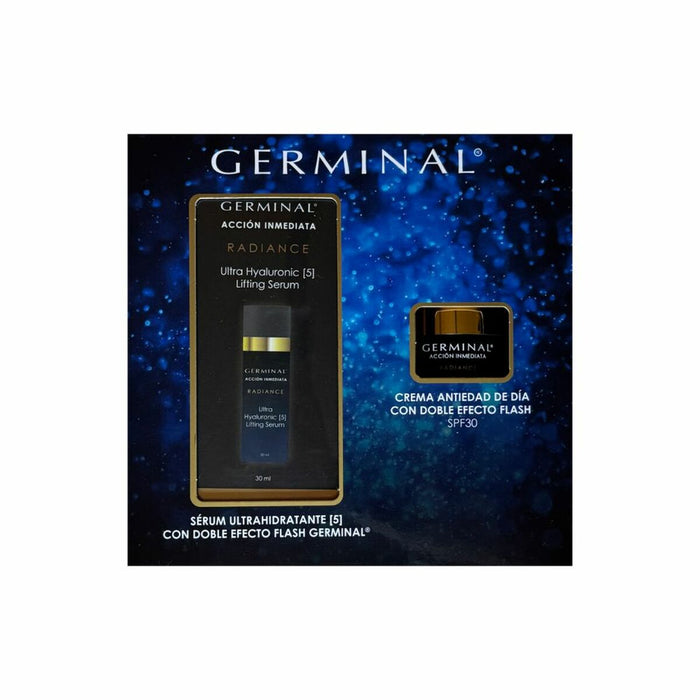 Unisex Cosmetic Set Germinal ACCIÓN INMEDIATA RADIANCE 2 Pieces