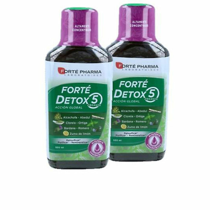 Vitamina C Forté Pharma Forté Detox órganos 500 ml 2 Unidades