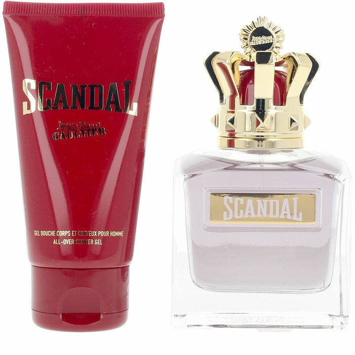 Women's Perfume Set Jean Paul Gaultier SCANDAL POUR HOMME 2 Pieces