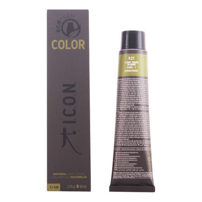 Coloración Permanente en Crema I.c.o.n. 8.21 Light Pearl Blonde