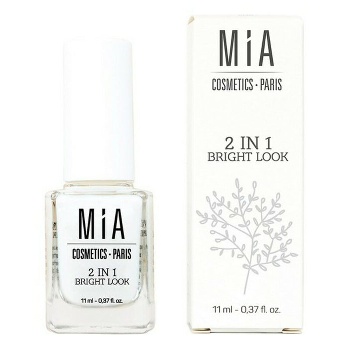 Tratamiento para las Uñas 2 in 1 Bright Look Mia Cosmetics Paris 8064 11 ml