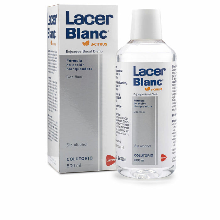 Enjuague Bucal Lacer Blanc cítrico (500 ml)