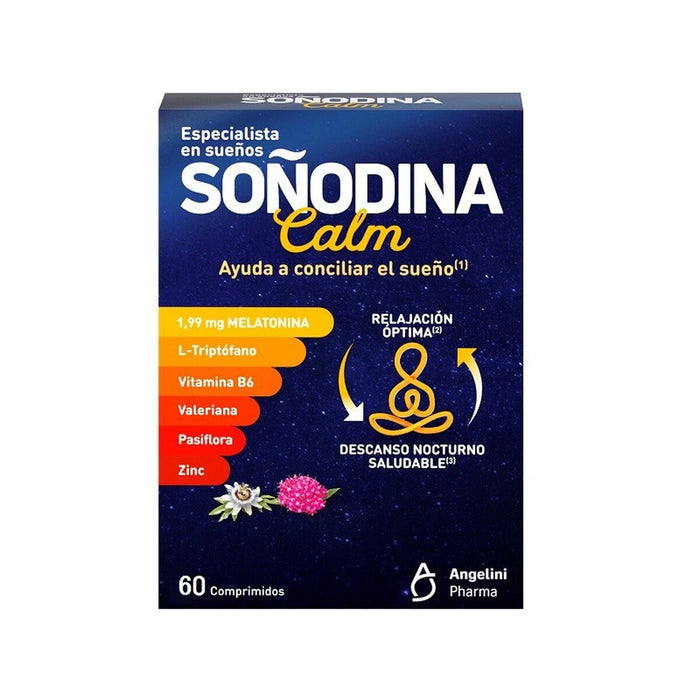 Suplemento para Insomnio Natura Essenziale Calm Comprimidos 60 unidades