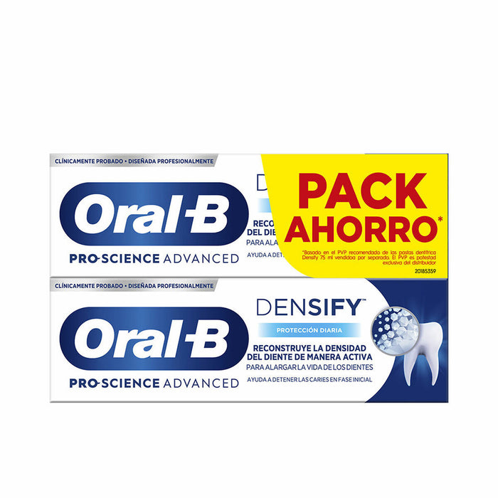 Pasta de Dientes Multiprotección Oral-B PRO-SCIENCE DENSIFY 75 ml 2 Unidades
