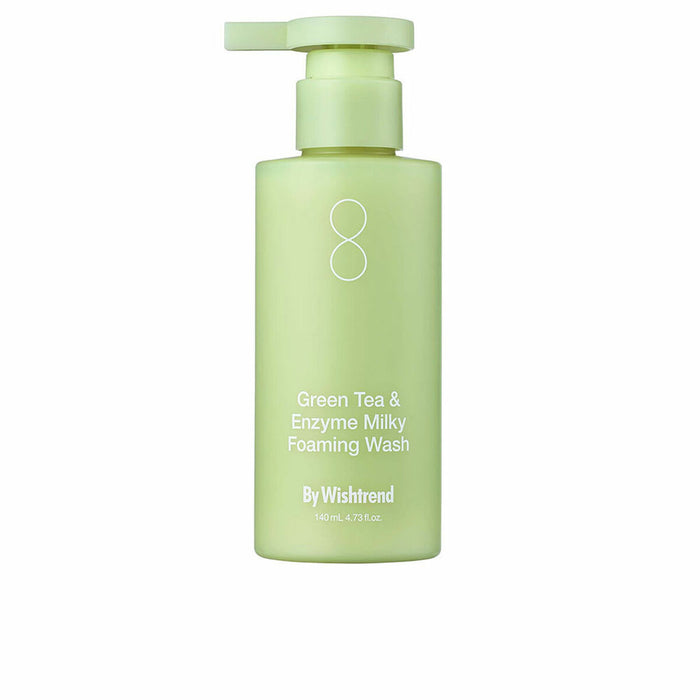 Cleansing Foam By Wishtrend GREEN TEA & ENZYME MILKY 140 ml