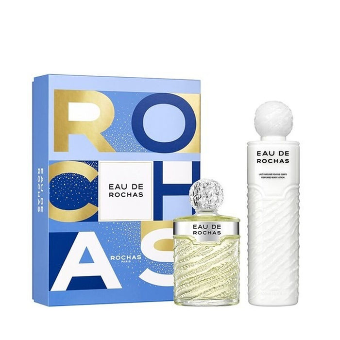 Set de Perfume Mujer Rochas EAU DE ROCHAS 2 Piezas