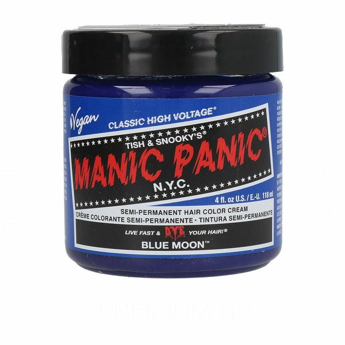 Semi-permanent Colourant Manic Panic CLASSIC Blue Moon 118 ml
