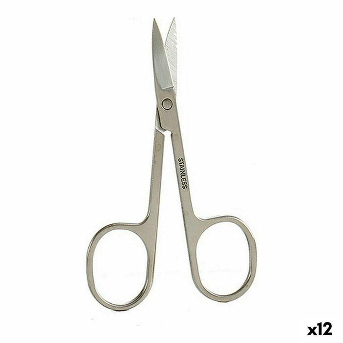 Tijeras para Uñas Berilo 1703241 Plateado Acero (12 Unidades)