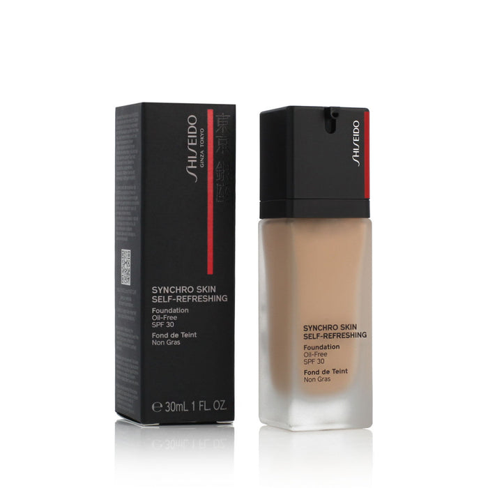 Base de Maquillaje Fluida Shiseido Synchro Skin Self-Refreshing Nº 240 Quartz Spf 30 30 ml
