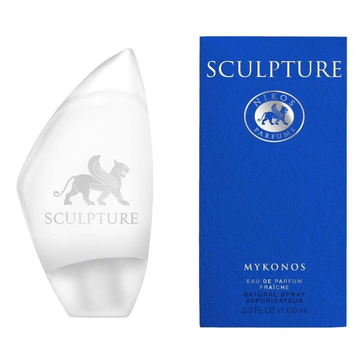 Perfume Unisex Nikos Sculpture Mykonos Eau de Parfum Fraiche EDP 100 ml